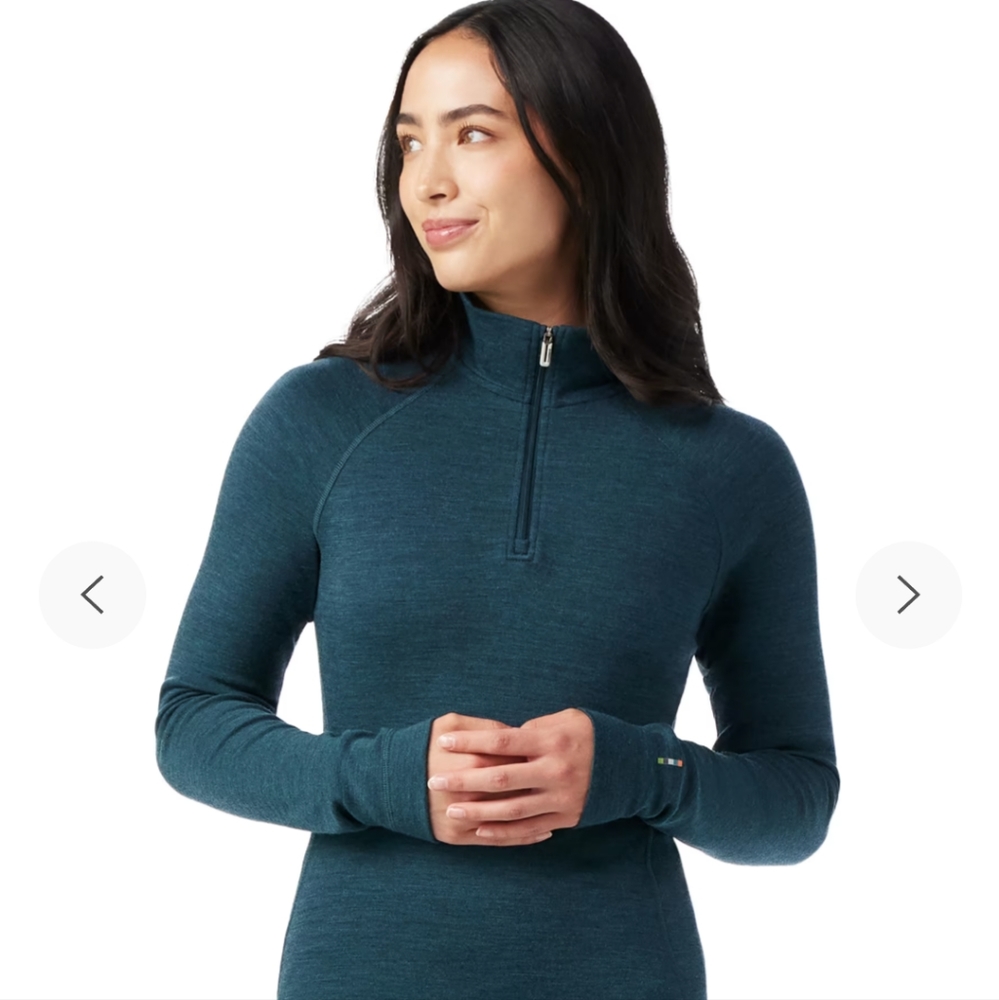 Smartwool base layer size small